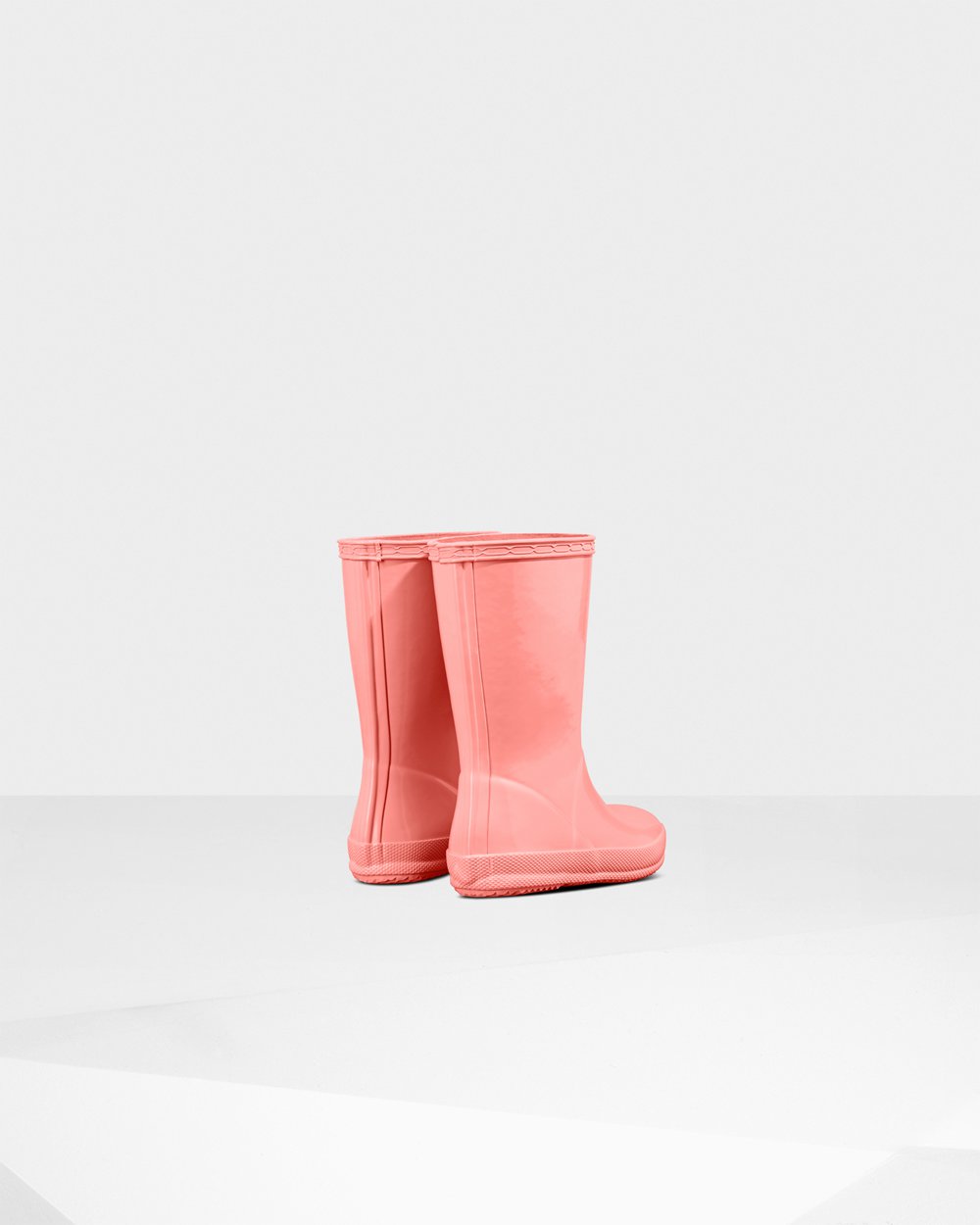 Bottes de Pluie Hunter Original First Classic Gloss Enfant Rose JADETNW-85